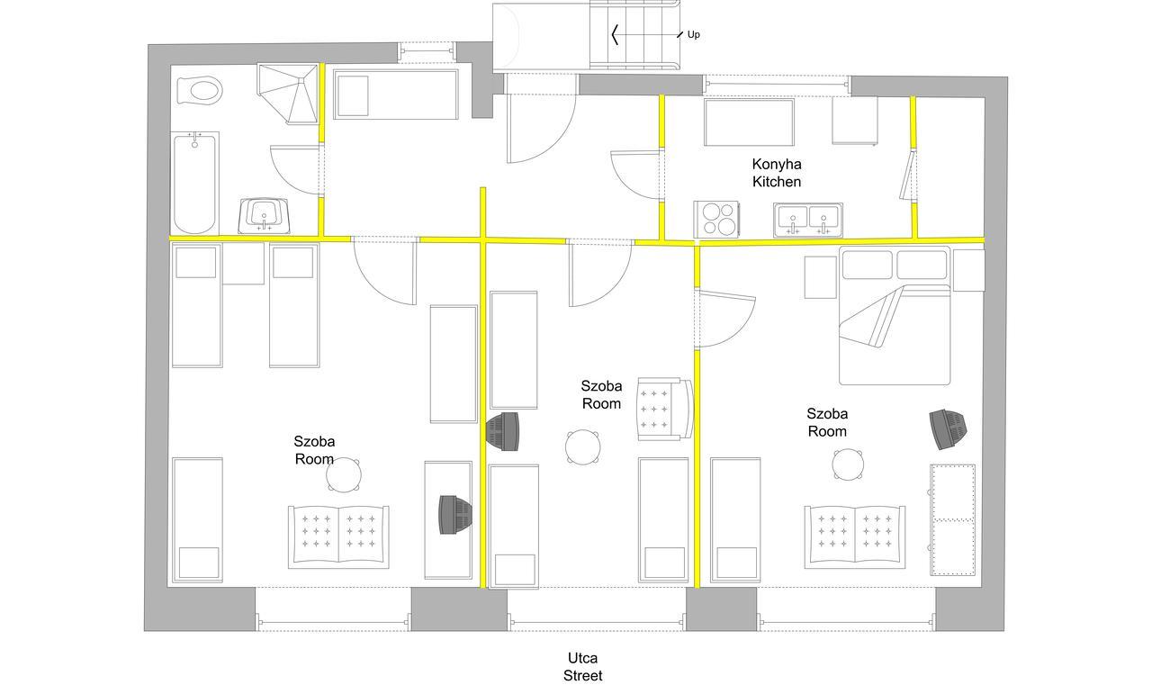 Apartman Lux Segedín Exteriér fotografie